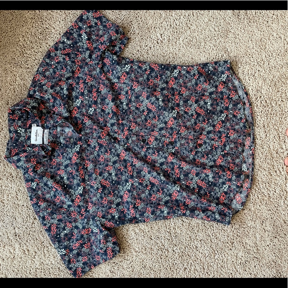 Beach style Button Up Short Sleeve